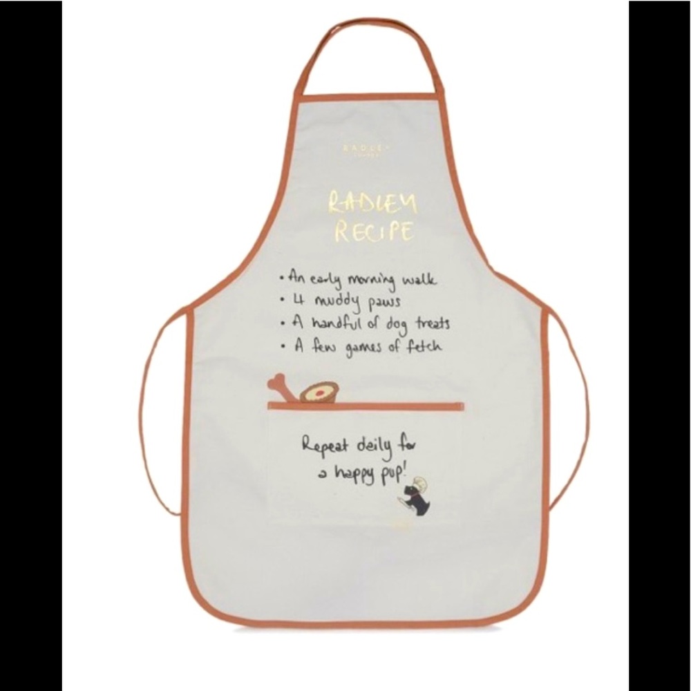 NWT Radley London Life Is What You Bake It Apron